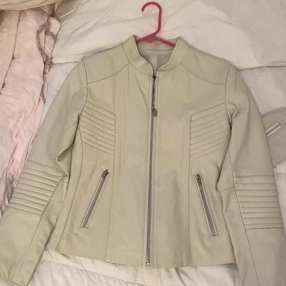 Genuine Leather Biker Jacket